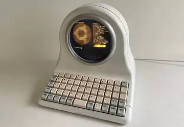 Dieser funky retro-futuristische Computer ist eigentlich ...