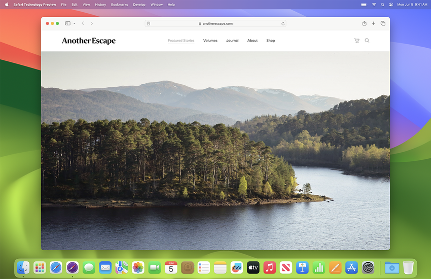 Safari-Technologie-Vorschau. Illustration: Apple