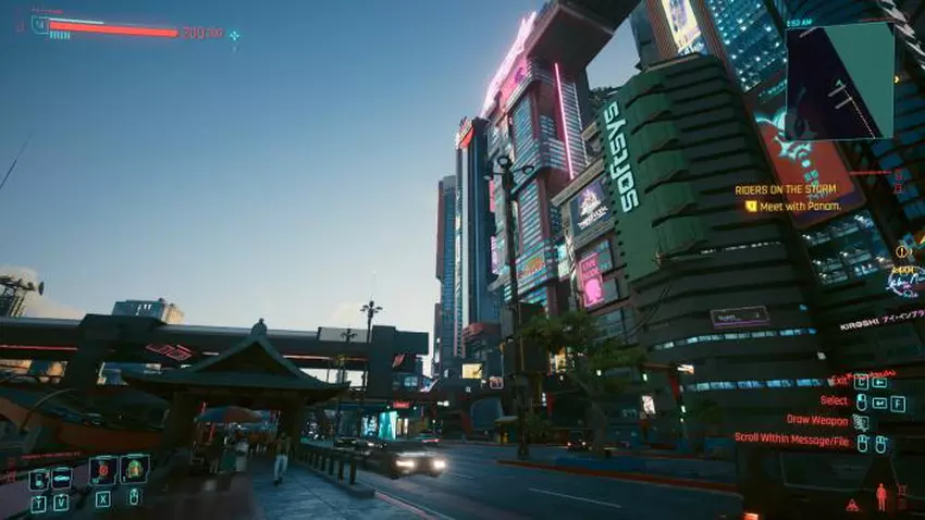 Moder hat in Cyberpunk DLSS auf FSR 2.0 umgestellt, was die Framerate erhöht hat 