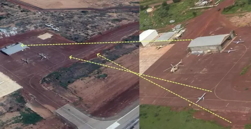 Türkische Bayraktar TB2-Angriffsdrohnen auf russischem Söldnerstützpunkt Wagner in Mali gesichtet