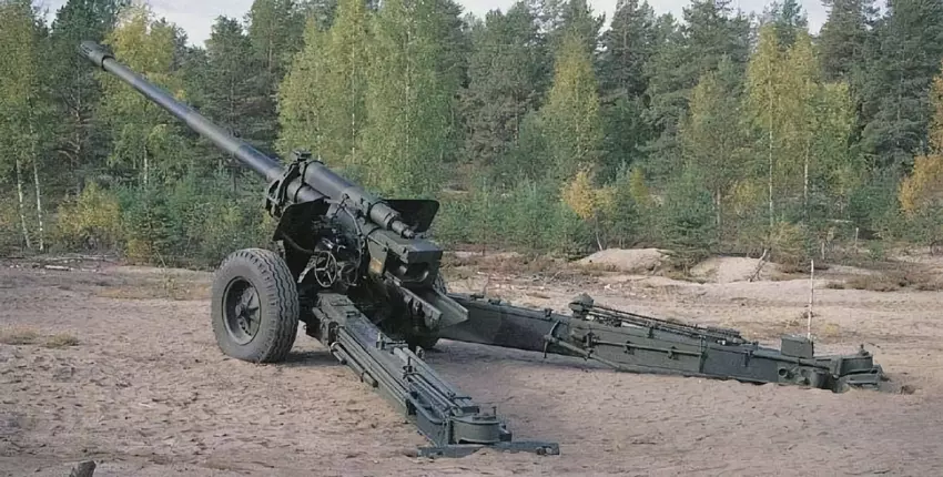 Finnland übergibt 130 mm M-46 Haubitzen an die Streitkräfte der Ukraine