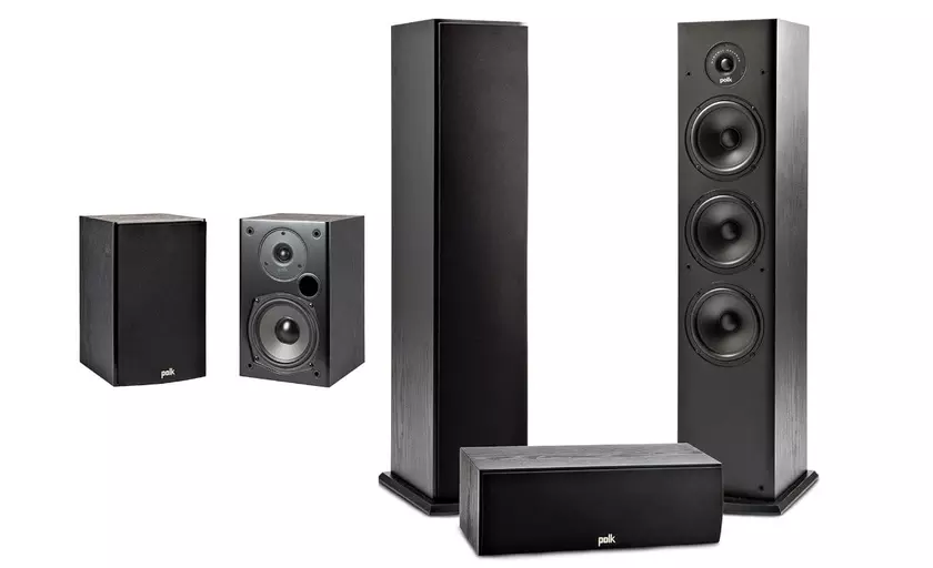 günstige Heimkino-Einrichtung Polk Audio T-Serie