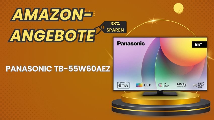 Panasonic TB-55W60AEZ 4K Smart TV – Sparen Sie 260€ beim 55-Zoll Premium-Fernseher!