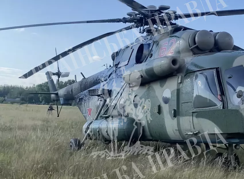 Die Generaldirektion des Nachrichtendienstes lockte einen russischen Mi-8-Hubschrauber in die Ukraine, der Ersatzteile für Su-27- und Su-30-Kampfjets an Bord hatte