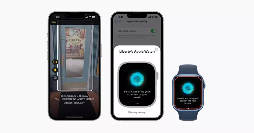 Apple stellt dieses Jahr neue Barrierefreiheitsfunktionen vor: Türerkennung, Live-Untertitel, Apple Watch Mirroring und mehr