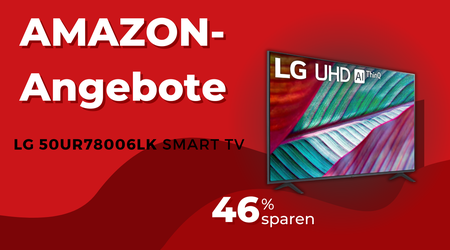 LG 50UR78006LK 50-Zoll UHD Fernseher – Jetzt 288€ günstiger!