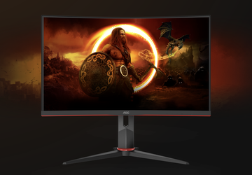 AOC AGON CG27G2S/BK: Gaming-Monitor mit gebogenem ...