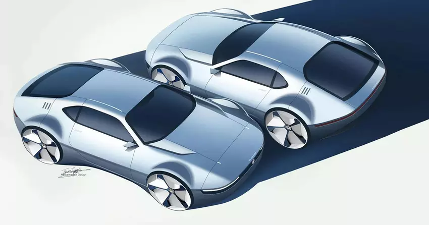 VW enthüllte ein spektakuläres Elektroauto, das nie aus Metall geschaffen wurde