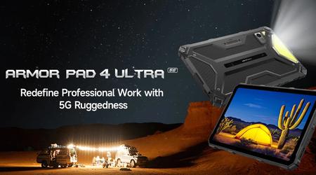 Ulefone stellt Armor Pad 4 Ultra Tablet mit Wärmebildkamera und 5G-Unterstützung für $329 vor