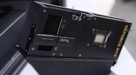 ASUS hat die ProArt RTX 5080 Grafikkarte mit einem um 90 Grad rotierten GPU und integriertem SSD-Slot vorgestellt