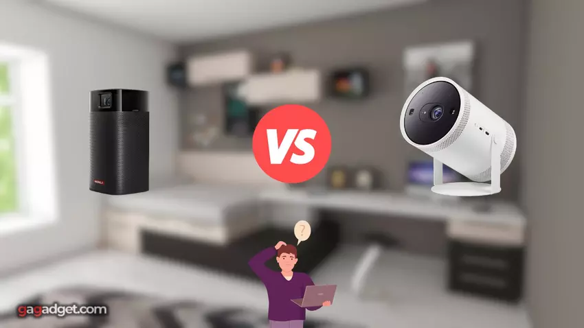 Nebula Apollo vs Samsung Freestyle in 2025