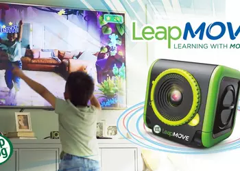 LeapMove ist eine Bildungs-Spielkonsole mit Bewegungserkennungstechnologie ...