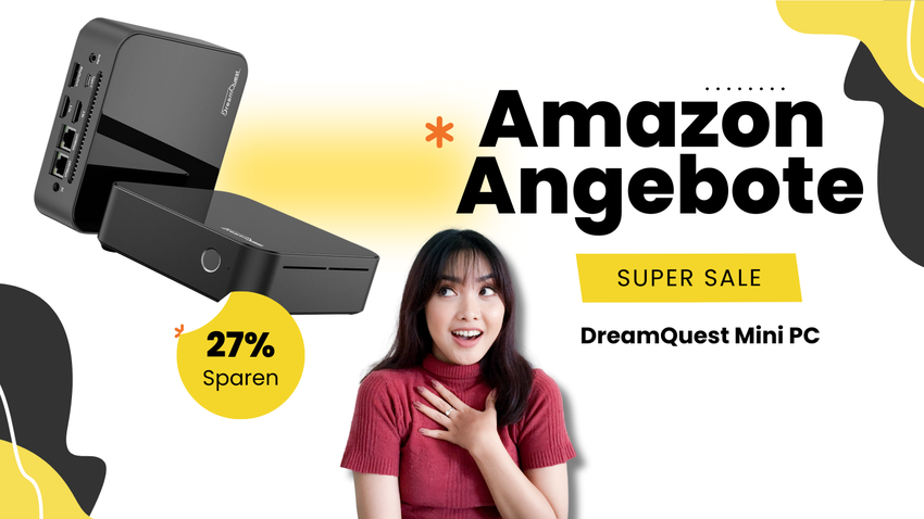 DreamQuest Mini PC mit Intel Alder Lake – Jetzt 27% günstiger!