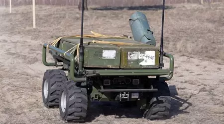 Ukraine genehmigt den Einsatz der neuen Bodendrohne D-21