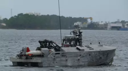 Die US-Marine hat vier weitere unbemannte Boote des Typs MCM USV für die Suche und Räumung von Minen bestellt