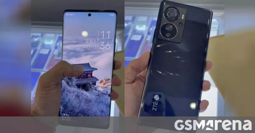 ZTE Axon 40 Pro taucht in neuen Livebildern auf