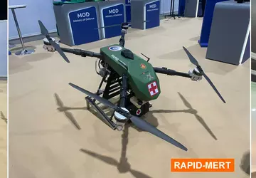 MERT-Quadcopter für den Transport von Verwundeten ...