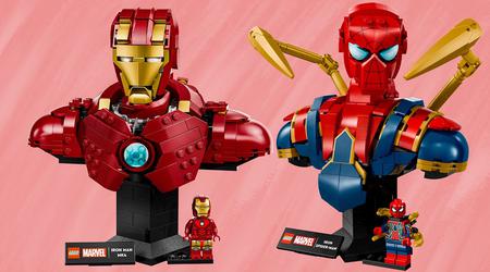 Baue deinen Lieblings-Superhelden mit deinen eigenen Händen: LEGO hat die erste Kollektion von Mini-Büsten von Figuren aus dem Marvel-Universum vorgestellt