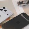 Eine Miniaturnachbildung des iPhone 17 Pro