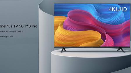 OnePlus kündigt OnePlus TV Y1S Pro 50-Zoll-4K-Fernseher an