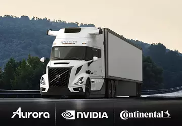 Aurora, Continental und NVIDIA haben sich ...