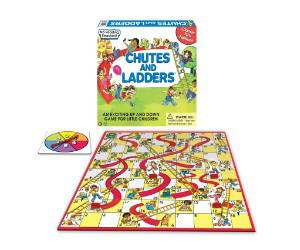 Klassisches Rutschen und Leitern Spiel