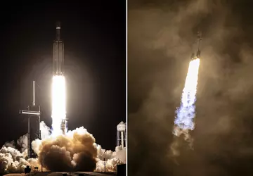 Falcon Heavy konnte den größten kommerziellen ...