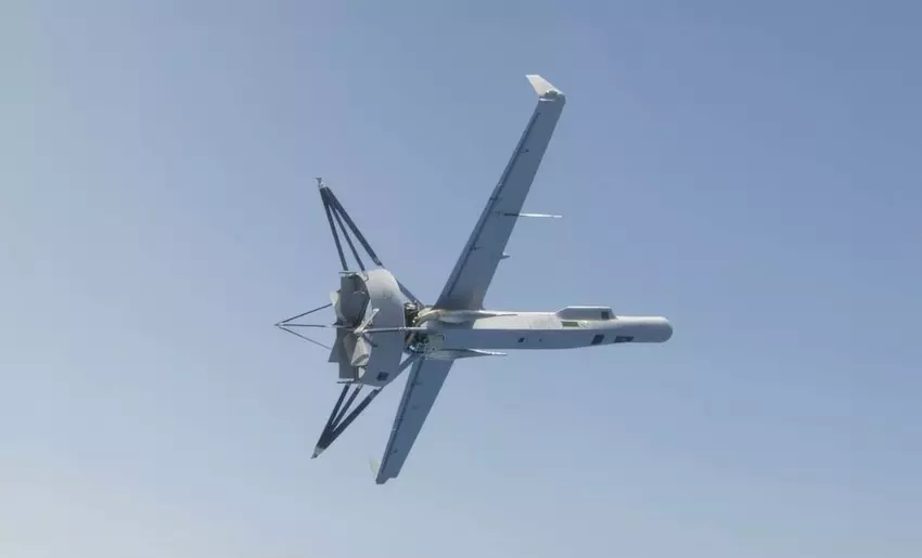 Die V-BAT-Drohne. Illustration: prnewswire