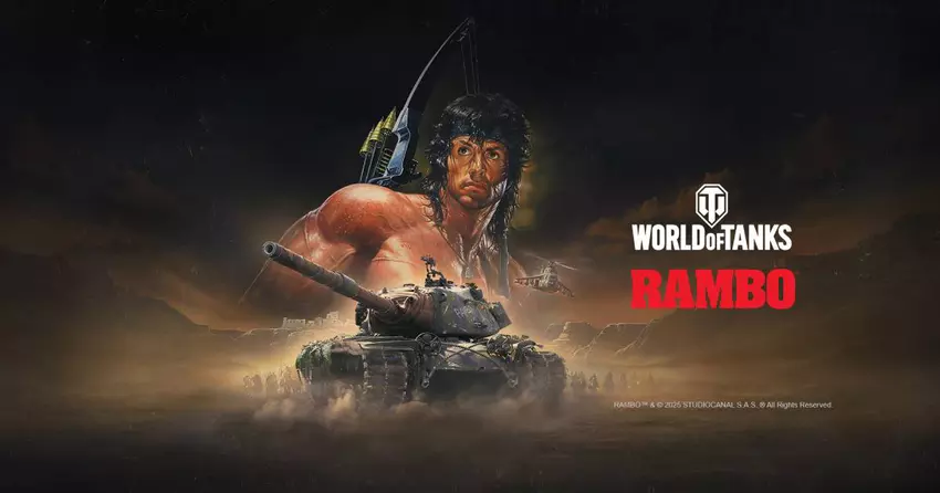 Mach dich bereit für den Kampf gegen Rambo: Eine Sonderausgabe des World of Tanks Battle Pass bringt die Helden der Kult-Franchise ins Spiel