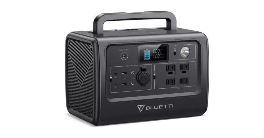 BLUETTI EB70S test powerstation