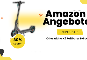 Odys Alpha X5 Faltbarer E-Scooter – ...
