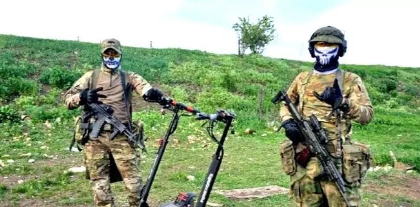 Russische Truppen setzen bei Angriffen auf ukrainische Stellungen erneut Elektroroller ein