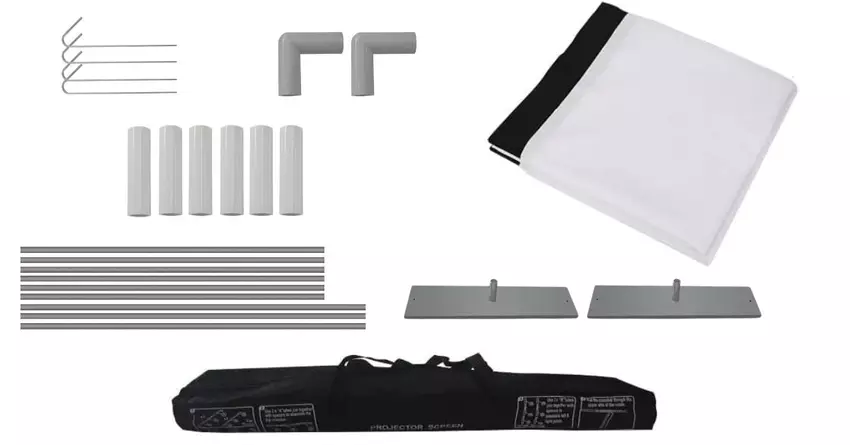 HOIN mobile leinwand für beamer