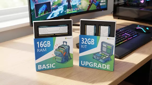32 GB RAM: Microsoft erklärt das ...