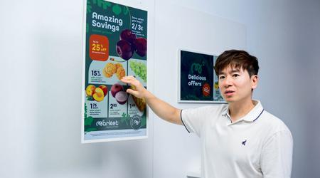 Samsung Color E-Paper: Ein Display, das aussieht wie Papier und ohne Steckdose funktioniert