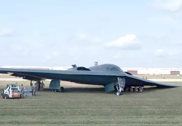 Der Atombomber B-2 Spirit hat bei ...