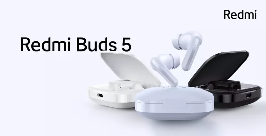 Redmi Buds 5: ANC, Bluetooth 5.3 und bis zu 40 Stunden Akkulaufzeit für $27