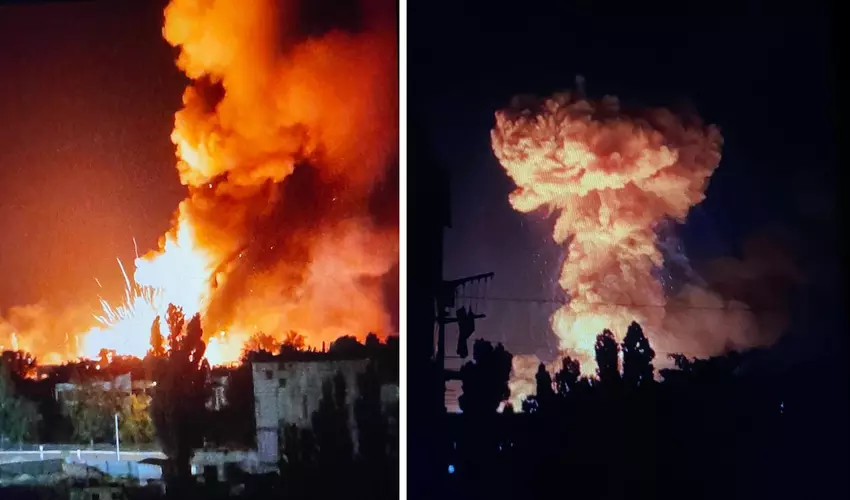 HIMARS zerstörte in 10 Minuten ein Munitionsdepot der russischen Armee in der Südukraine