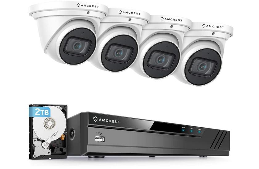 Amcrest 4K LAN Überwachungskamera System