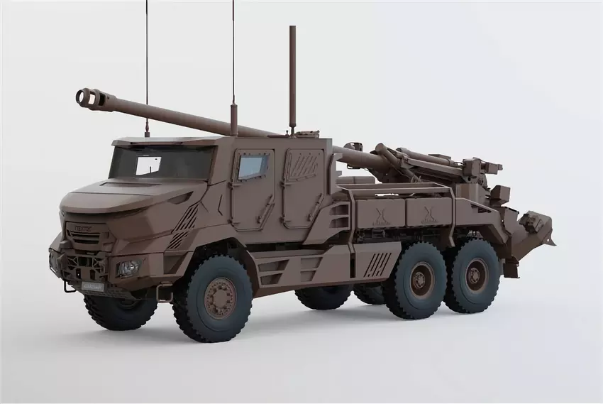 Estland kauft 12 selbstfahrende Artilleriesysteme Caesar von der französischen Firma Nexter (KNDS)