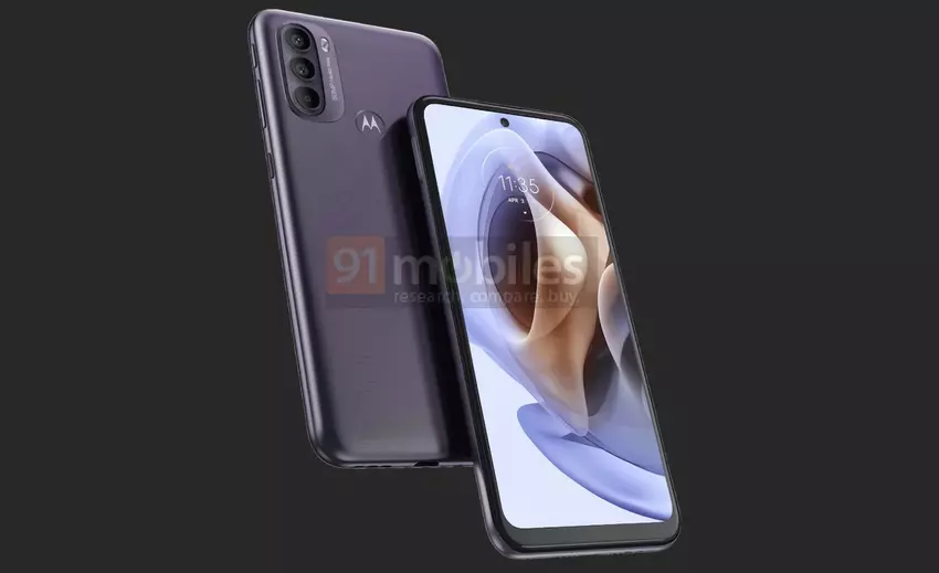 Pressebilder des Moto G31 sind online aufgetaucht: Display mit Loch, Dreifachkamera und zwei Farben