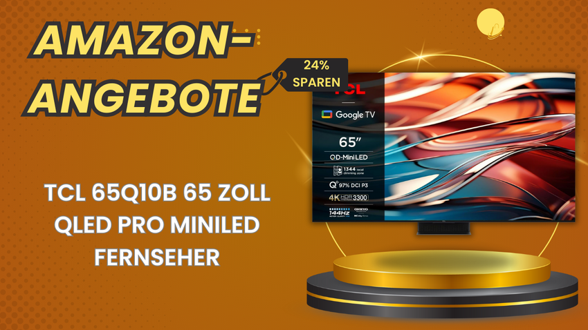 TCL 65Q10B 65 Zoll QLED MiniLED TV – Spare jetzt 400€!