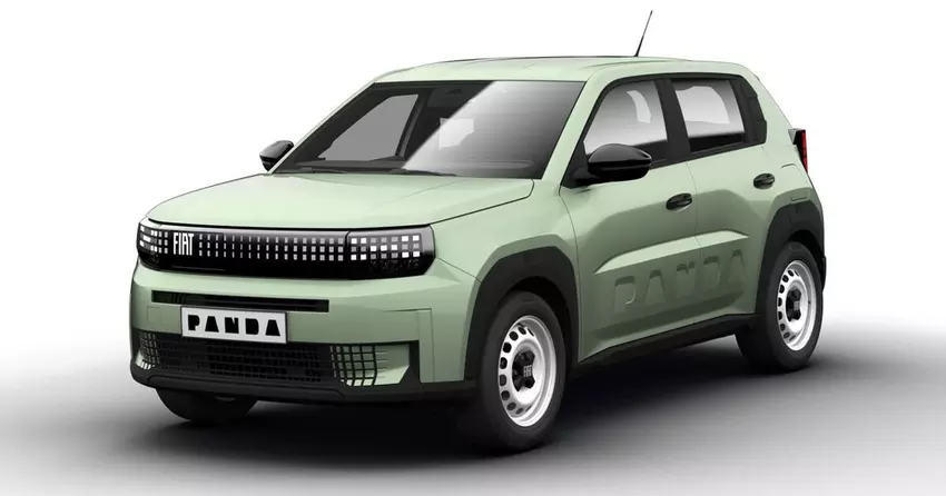 Der elektrische Fiat Grande Panda erhielt eine Basisausstattung mit Stahlrädern