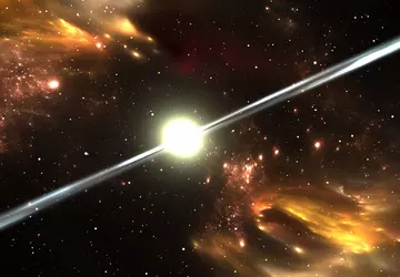 Der stärkste Gammastrahlenausbruch der Geschichte brachte ...