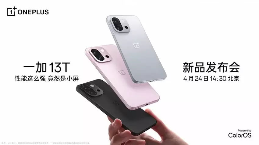 OnePlus 13T Offizielles Poster