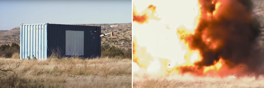 Anduril zeigt die Kamikaze-Drohne ALTIUS-600M erstmals in Aktion