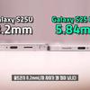 Das Design des Samsung Galaxy S25 Edge mit enger