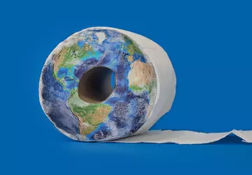 Die Erde könnte aufgrund von Weltraumschrott ...