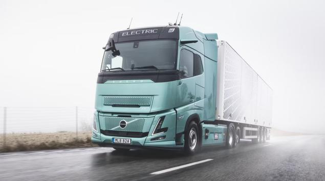 Volvo FH Aero Electric vorgestellt mit ...