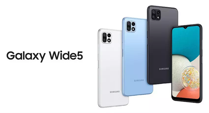 Samsung Galaxy Wide 5: 6,6-Zoll-Bildschirm, MediaTek Dimensity 700-Chip, 5000mAh-Akku und $ 385 Preisschild